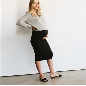 Storq maternity pencil skirt
